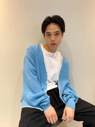 メンズ おしゃれパーマ メンズ特化/みーまんのヘアスタイル