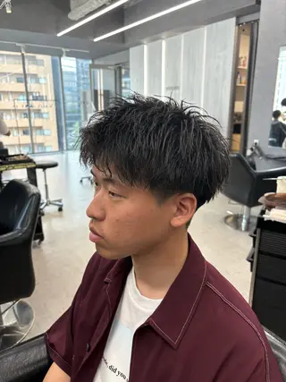 ショート メンズ 豊洲メンズカット 宮崎大弥のヘアスタイル