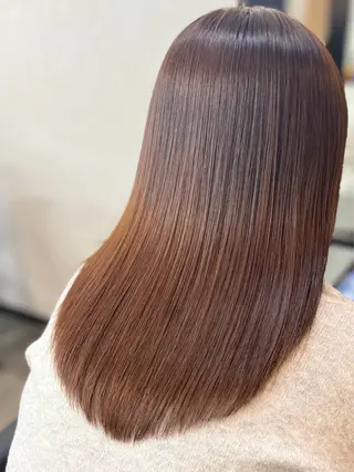 セミロング 井上 美織のヘアスタイル