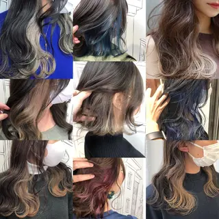 ミディアム カラー レイヤー⭐️カラー ⭐️平川雅史のヘアスタイル