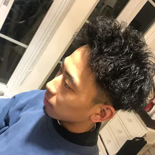 パーマ メンズ 迫 祐太のヘアスタイル