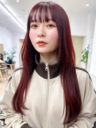 セミロング 徳永 大樹のヘアスタイル