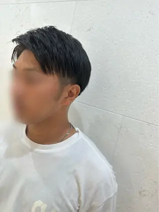 ショート メンズ 安田 柚月のヘアスタイル