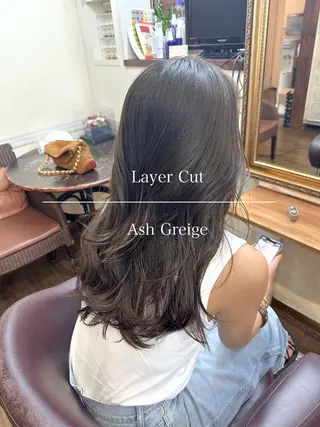 ロング カラー 🌱ケミカル美容師 未来を綺麗に🌱優吾のヘアスタイル