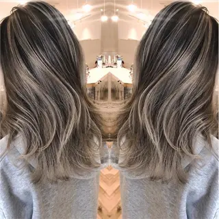 セミロング _WHITE京橋店所属・【White京橋】 岸 拓斗のヘアスタイル