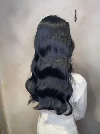 ロング カラー 泉 堅也のヘアスタイル