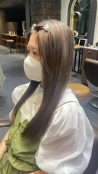 ロング カラー MINX 長濱 優花 /銀座美容師のヘアスタイル