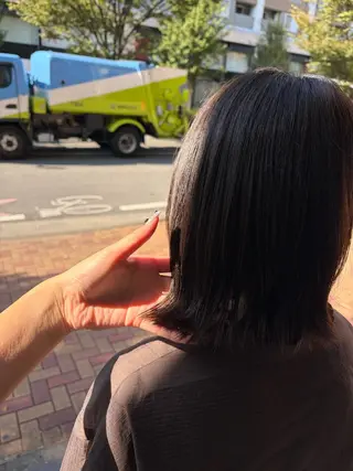 ミディアム ふくむら ゆうかのヘアスタイル