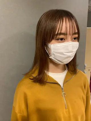 ミディアム toki所属・SHU NTAのヘアスタイル