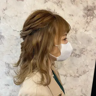 ヘアアレンジ Total Beauty Salon siesta所属・yu (ユウ)の眉毛・アイブロウイメージ
