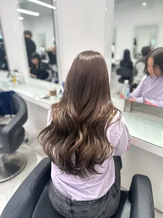 ロング 💖ベージュ💖 MEARIのヘアスタイル