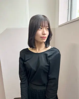 ミディアム カラー 樫原裕二 /柔らかいカラーのヘアスタイル