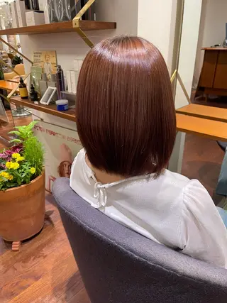 ショート 大前 斗夢/髪質改善 /艶感カラー/パーマのヘアスタイル