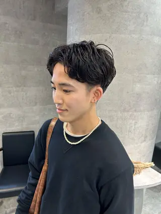 パーマ メンズ 外国人風ヘア/ 髪質改善/ayacaのヘアスタイル