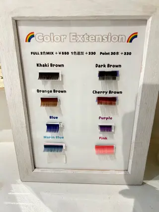 マツエク・マツパ petitchou eyelashのマツエク・マツパデザイン