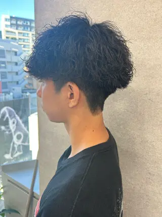 パーマ メンズ イケメン製造機 🔥上原沙羅🔥のヘアスタイル
