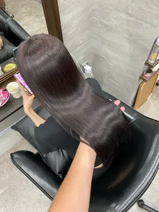 ロング カラー 🔷似合わせのプロ KUMA🔷のヘアスタイル