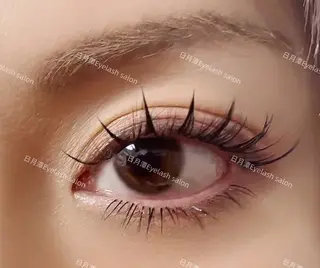 マツエク・マツパ 🔆日月潭🌙 銀座店のマツエク・マツパデザイン