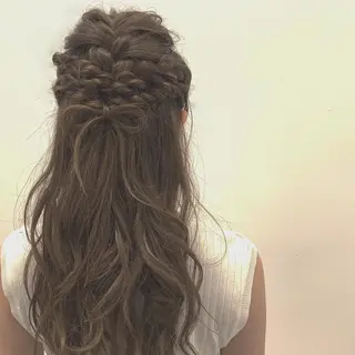 ロング ヘアアレンジ stylist/ボブ ことの/韓国レイヤーのヘアスタイル