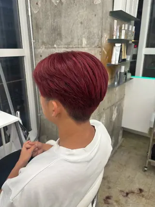 メンズ jjeno所属・🫧 Rino 🫧 ぱつっとボブのヘアスタイル