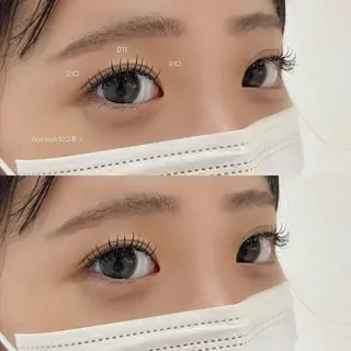 マツエク・マツパ sol nanamiのマツエク・マツパデザイン