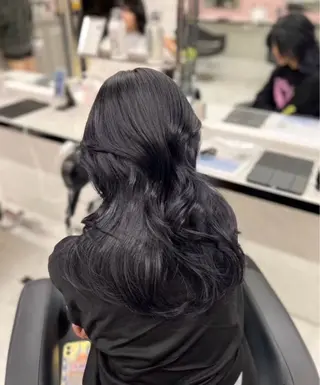 ロング miku/ラベンダー 透明感カラー🪻❤︎のヘアスタイル