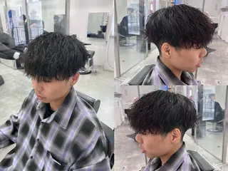 パーマ メンズ 土岐 仁/メンズ専門 パーマ特化美容師のヘアスタイル