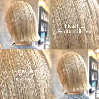 ショート La fith hair rond 立川店所属・kyosuke 透明感カラーのヘアスタイル