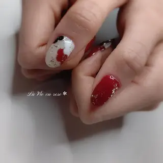 ネイル ラヴィアン ローズのネイルデザイン