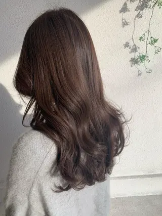 カラー 田中 陵のヘアスタイル