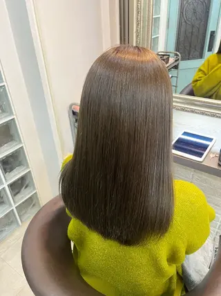 ロング カラー 兒玉/透明感カラー 髪質改善のヘアスタイル