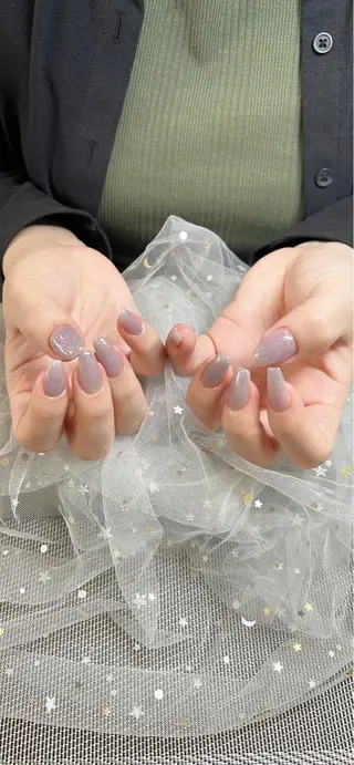 ミディアム カラー ネイル Ryoko Nailのネイルデザイン