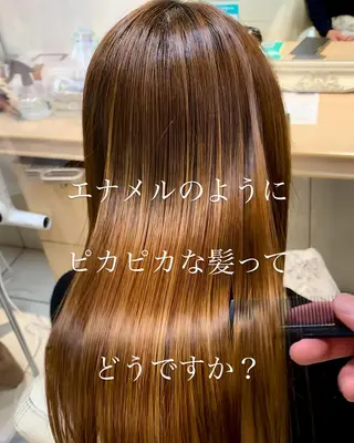 セミロング パーマ ヘアアレンジ 店長 大方康暉のヘアスタイル