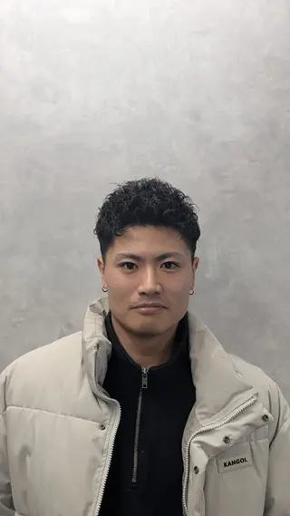 ショート パーマ メンズ メンズカット HARUMUのヘアスタイル