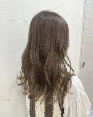ロング カラー 斉藤 貴也のヘアスタイル