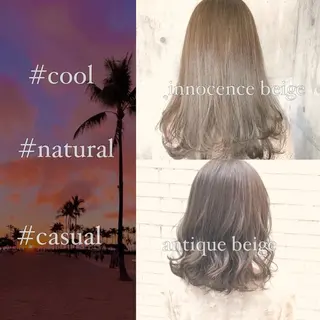 ミディアム カラー パーマ ヘアアレンジ 💖うる艶カラー💖 モデル募集💖のヘアスタイル