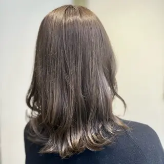 ミディアム カラー ヘアアレンジ ショート×カラー 🦊堀米早紀【荻窪】のマツエク・マツパデザイン