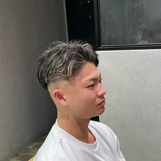 カラー パーマ メンズ Takasaku Shugoのヘアスタイル