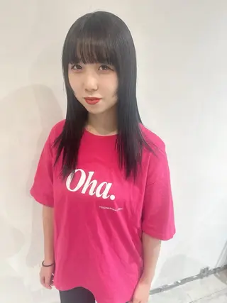 セミロング カラー pole pole所属・坂本 美佳のヘアスタイル