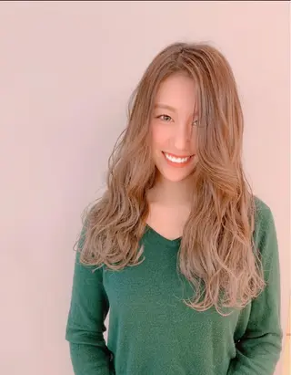 ロング カラー box mico. mutsumiのヘアスタイル