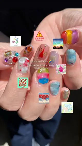 ネイル 草加ニュアンスネイル 🌚hersのネイルデザイン