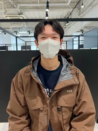 ミディアム パーマ kimika🥑 メンズ/髪質改善のヘアスタイル