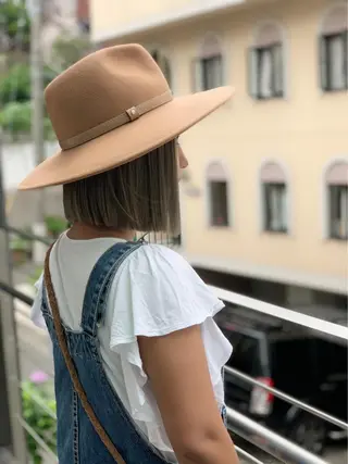 セミロング BRAIDS💎愛子 大人ハイライト💎のヘアスタイル