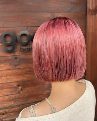 ショート カラー ヘアアレンジ goen hair lounge（ゴエン）所属・米村（北岡）慶子 お店変わりました！のヘアスタイル