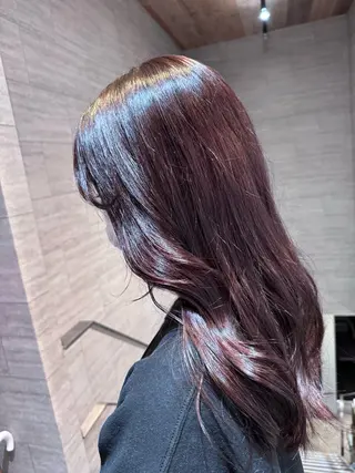 ロング カラー 花見 亜沙美のヘアスタイル