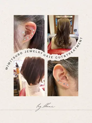 耳つぼジュエリー💎 認定💎井上みわこのヘアスタイル