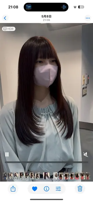 ロング 🐋湊 ゆうき /レイヤーカット🫧のヘアスタイル