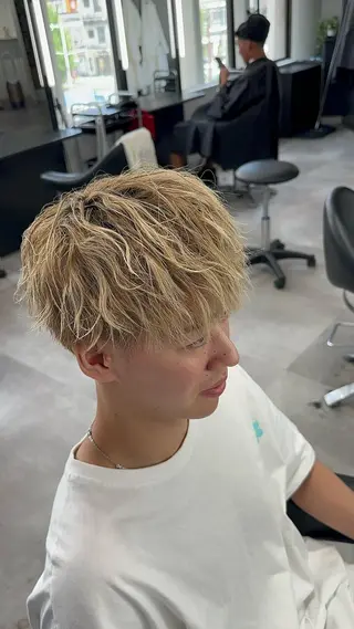 ショート 高橋 昂大のヘアスタイル