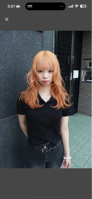 ロング カラー 色落ちまで2度綺麗な ハイトーン⭐️ヨシキのヘアスタイル