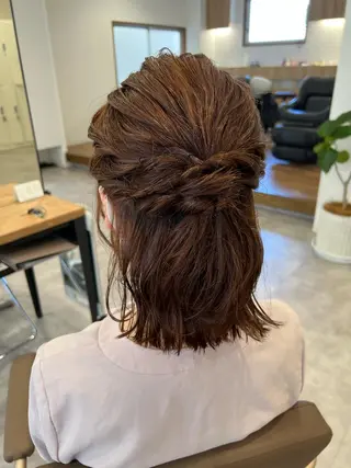 ミディアム Loem【ロエム】所属・RINA 【Loem】のヘアスタイル